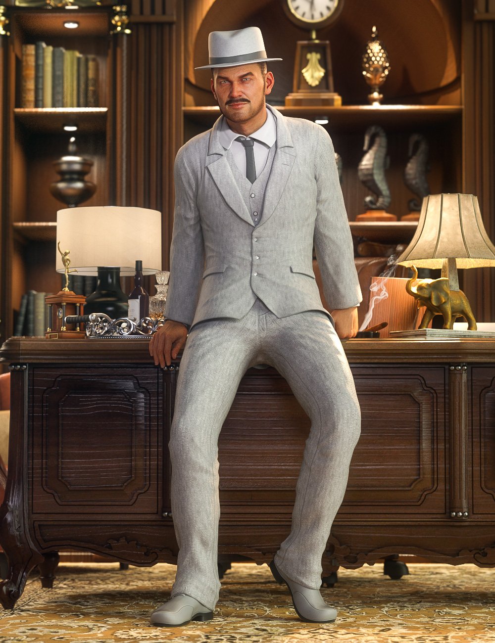 The Chairman HD Outfit for Diego 8 and Genesis 8 Male(s) The Chairman HD Outfit for Diego 8 and Genesis 8 Male(s) by: Sixus1 Media, 3D Models by Daz 3D