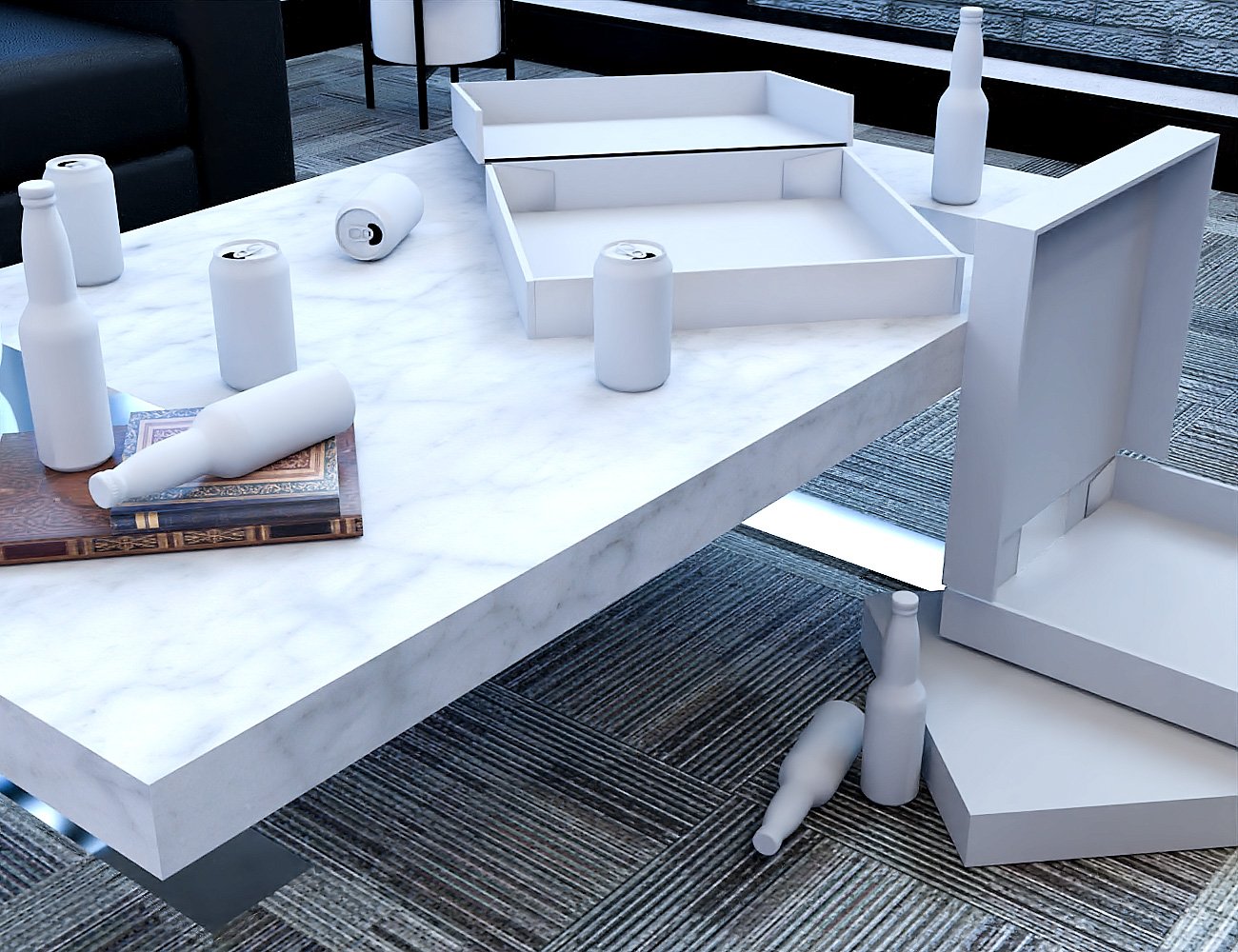 Trash The Room dForce Prop Set Trash The Room dForce Prop Set by: Blackbeard Media, 3D Models by Daz 3D
