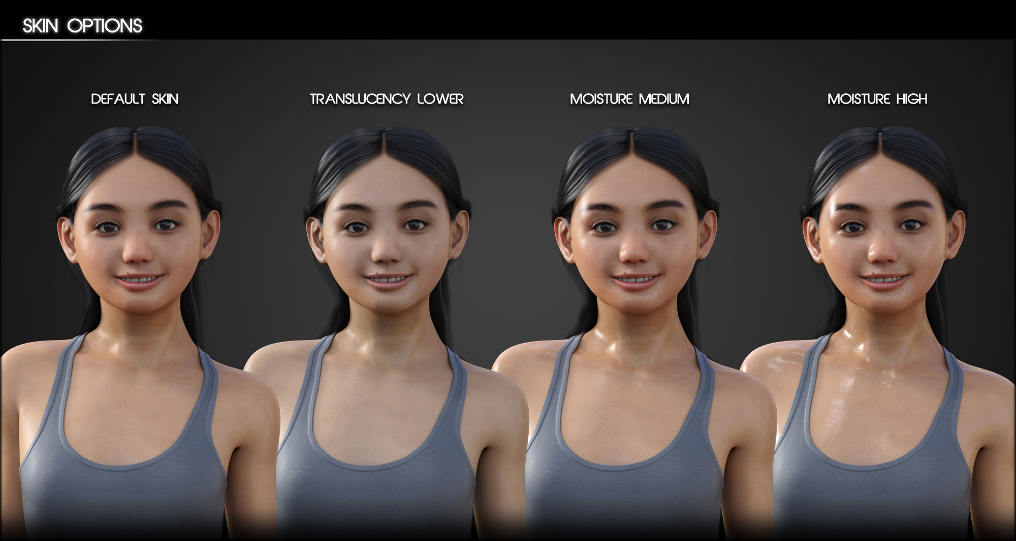 Liloo HD for Genesis 3 and 8 Female by: Zev0, 3D Models by Daz 3D