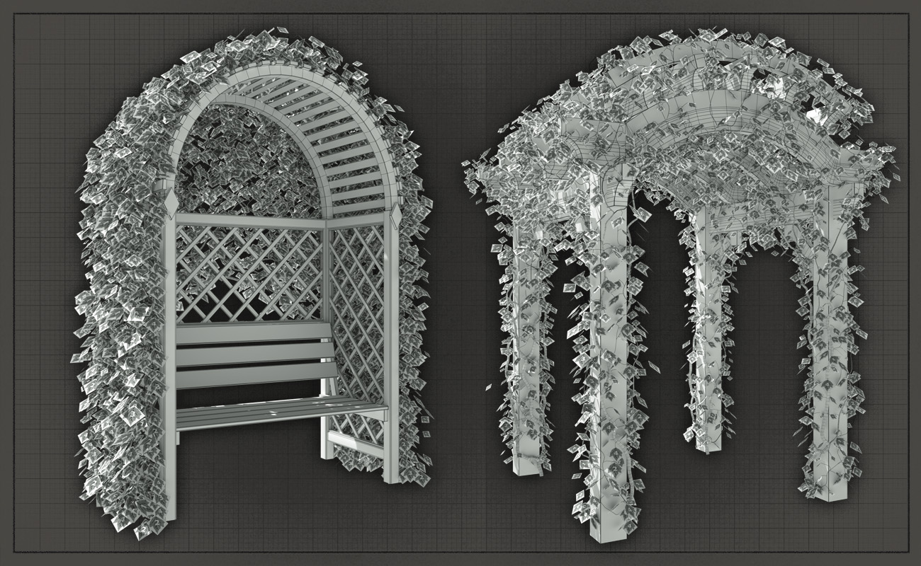 Garden Arches Vol 2 by: David BrinnenForbiddenWhispers, 3D Models by Daz 3D