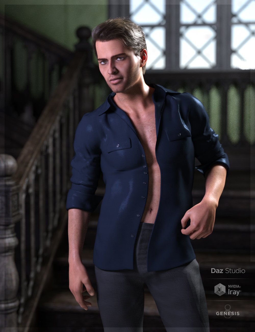 Gabor for Diego 8 by: SR3, 3D Models by Daz 3D