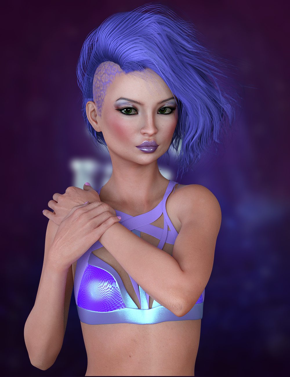 Kikury for Genesis 8 Female by: hotlilme74, 3D Models by Daz 3D