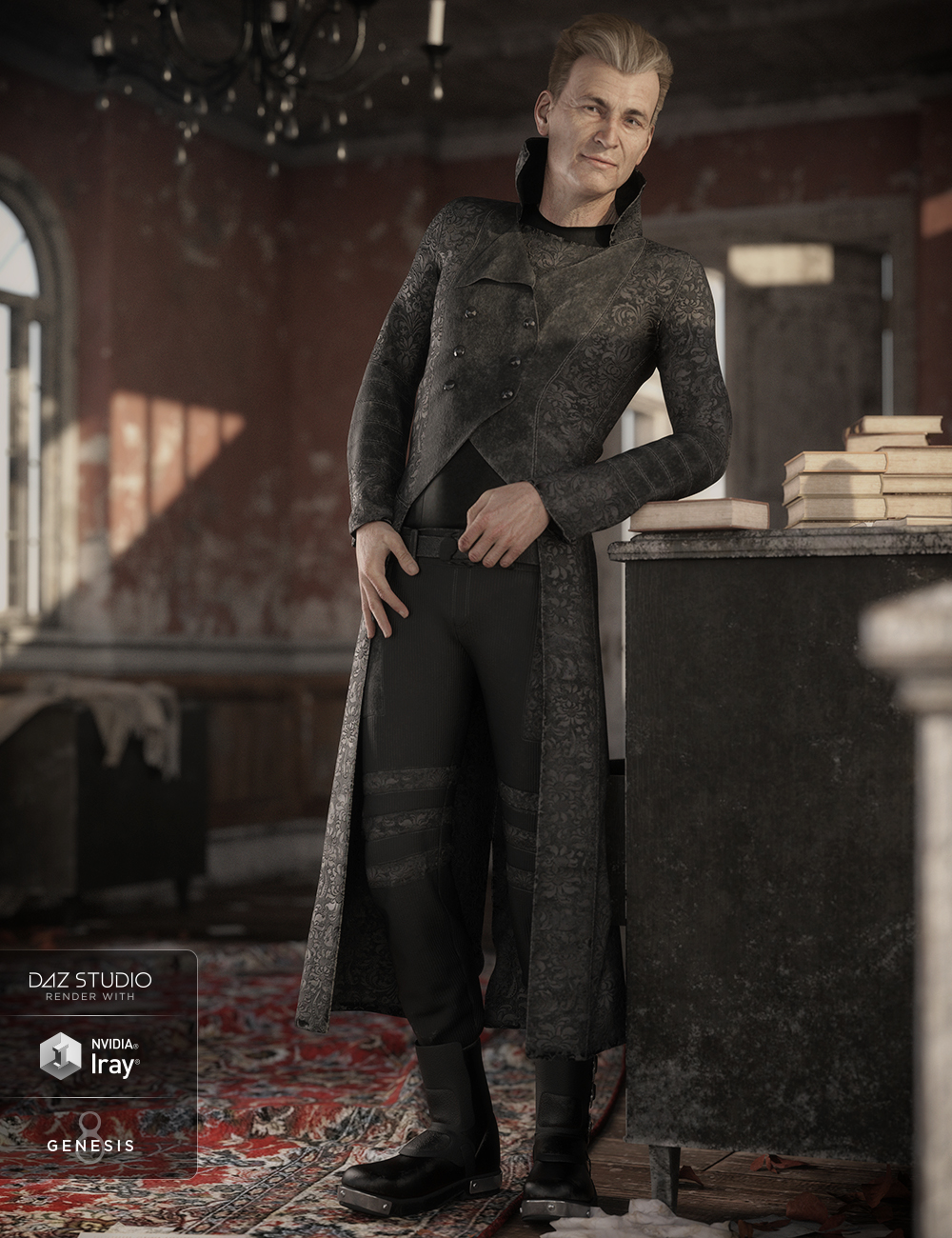 dForce Tepes Outfit Textures dForce Tepes Outfit Textures by: Moonscape GraphicsSade, 3D Models by Daz 3D