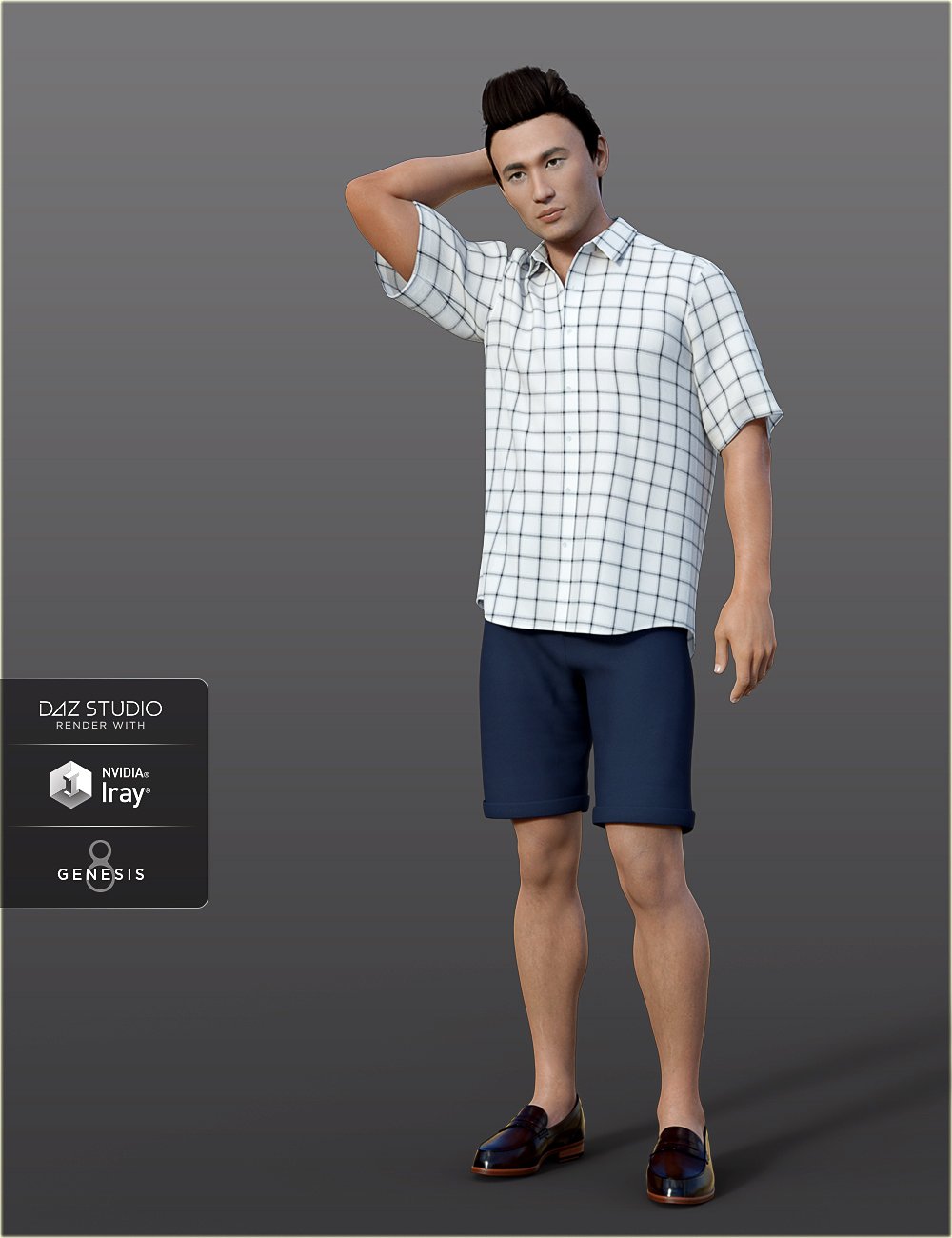 dForce H&C Summer Casual Outfits for Genesis 8 Male(s) dForce H&C Summer Casual Outfits for Genesis 8 Male(s) by: IH Kang, 3D Models by Daz 3D