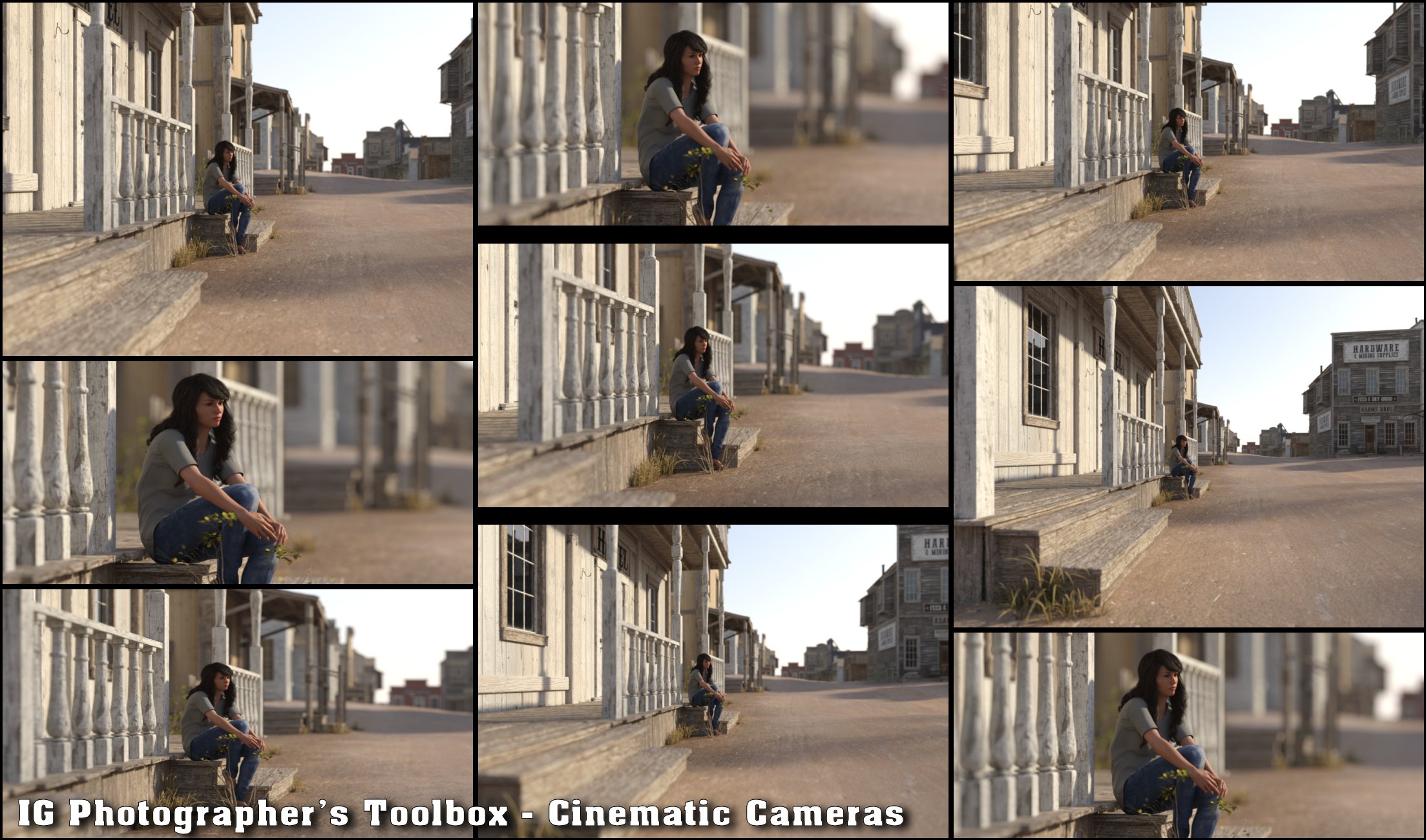 IG Photographer's Toolbox: Cinematic Cameras IG Photographer's Toolbox: Cinematic Cameras by: IDG DesignsInaneGlory, 3D Models by Daz 3D