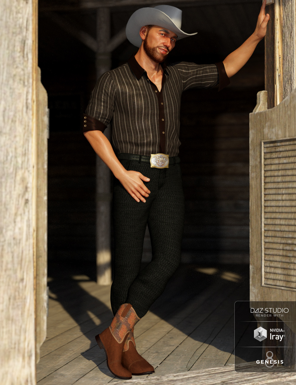 dForce Caballero Outfit Textures by: OziChick, 3D Models by Daz 3D