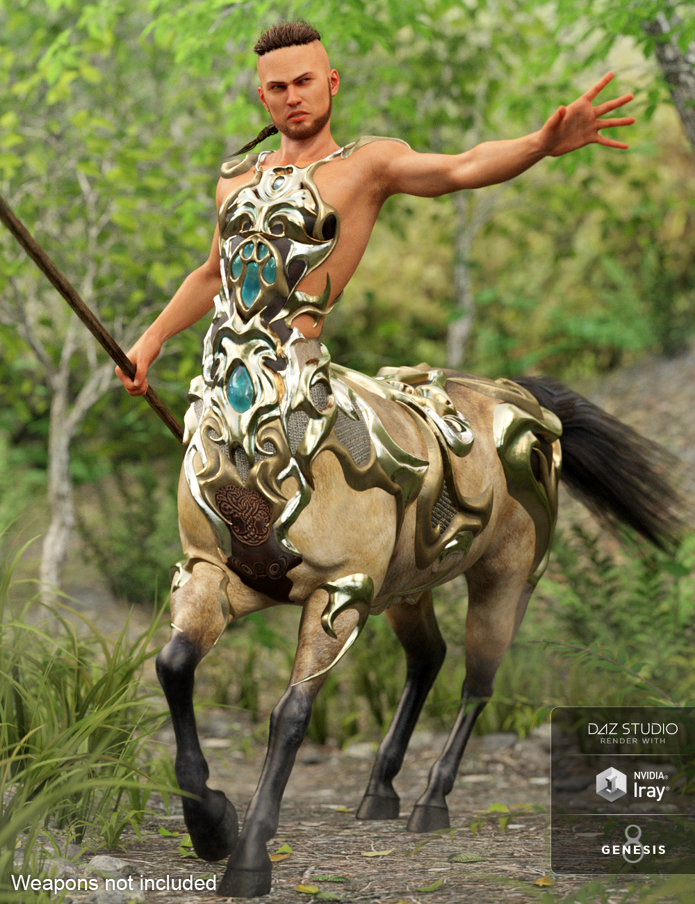 Forest Marauder Outfit Textures by: Moonscape GraphicsSade, 3D Models by Daz 3D