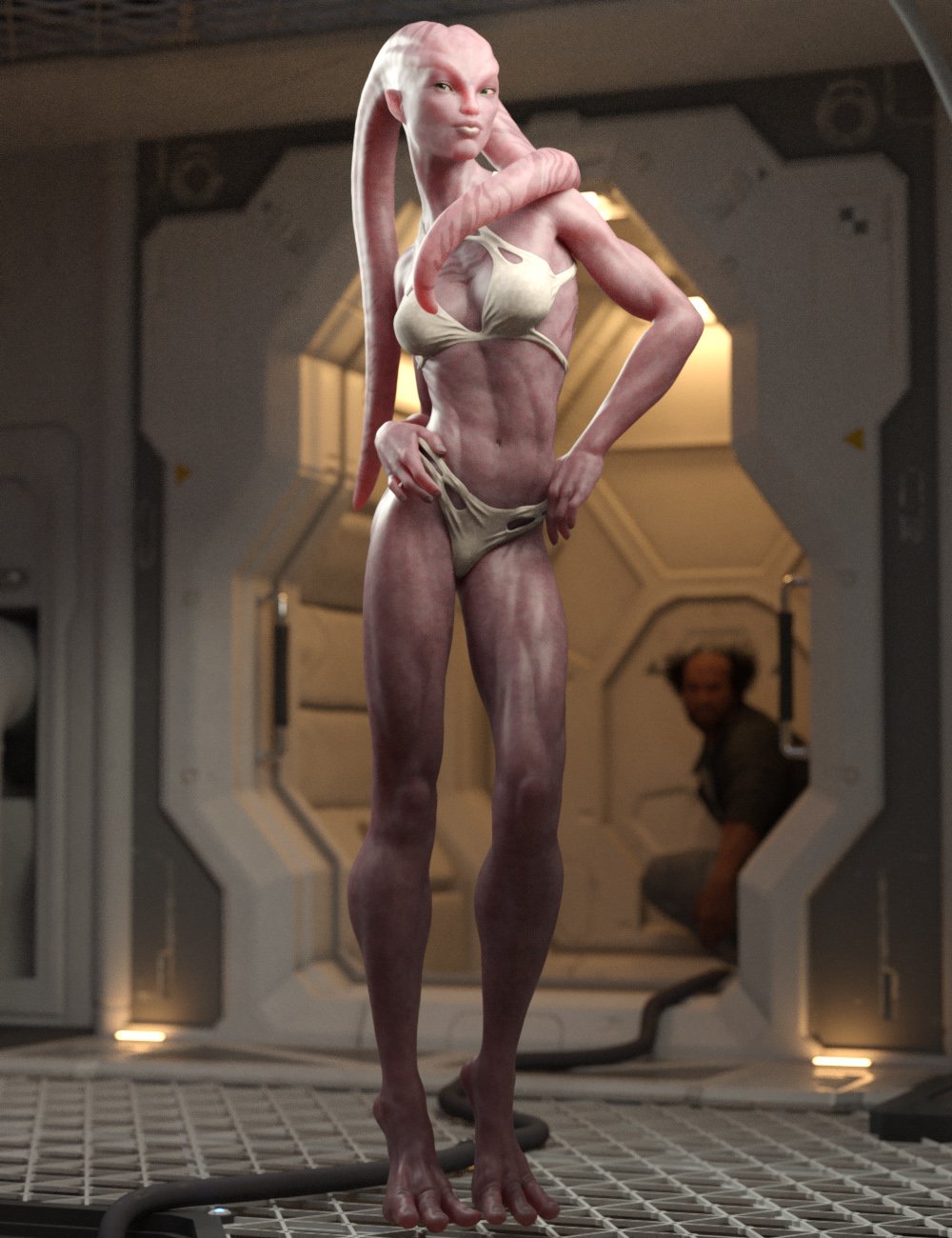 Lekkulian 2 for Genesis 8 Female by: RawArt, 3D Models by Daz 3D