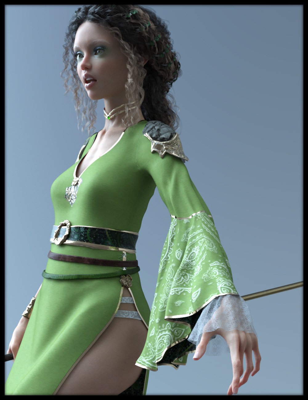 dForce Cirth Outfit for Genesis 8 Female(s) by: Nathy Design, 3D Models by Daz 3D