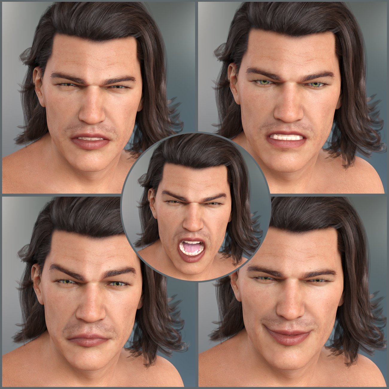 Z Invincible Poses and Expressions for Genesis 8 Male Centaur | Daz 3D