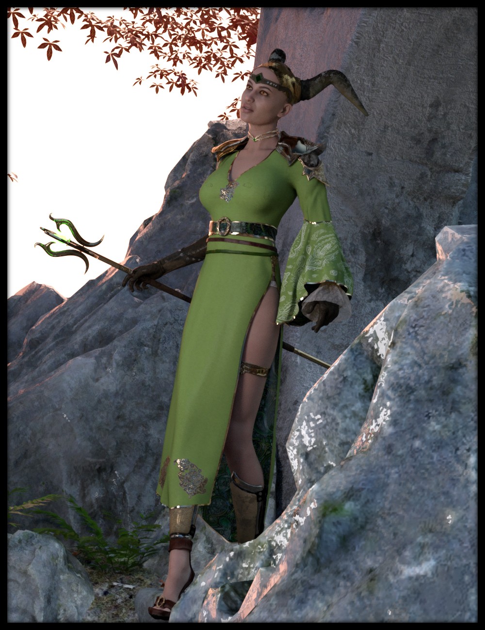 dForce Cirth Outfit Add-on by: Nathy Design, 3D Models by Daz 3D