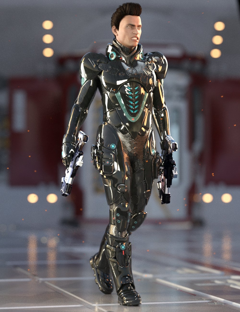 Sci-Fi Assault Armor for Genesis 8 Male(s) Sci-Fi Assault Armor for Genesis 8 Male(s) by: Yura, 3D Models by Daz 3D