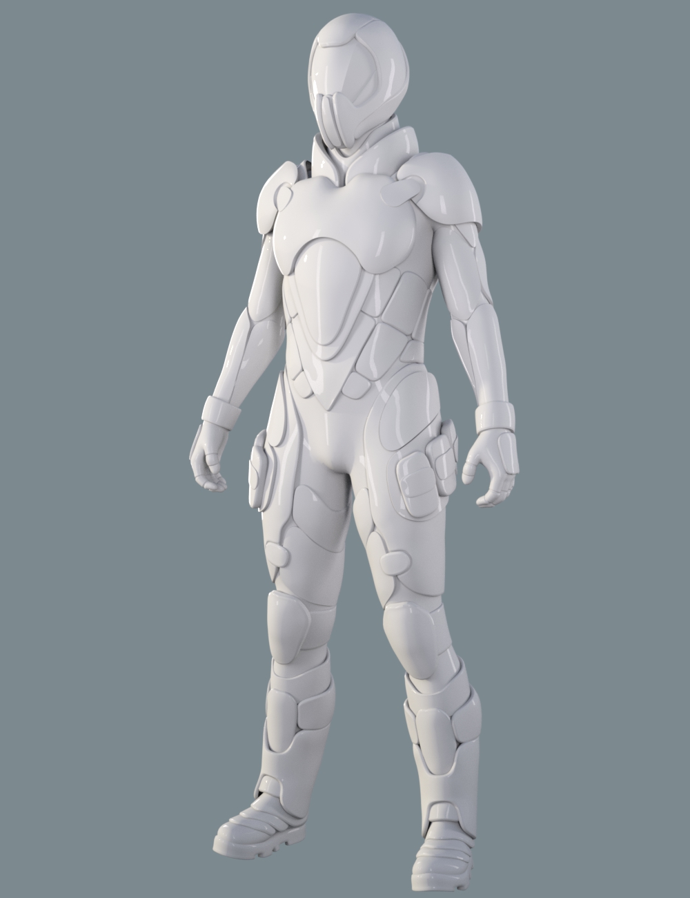 Sci-Fi Assault Armor for Genesis 8 Male(s) by: Yura, 3D Models by Daz 3D