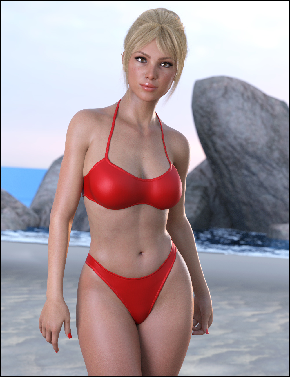 Isla Bikini for Genesis 8 Female(s) by: JessaiiDemonicaEvilius, 3D Models by Daz 3D