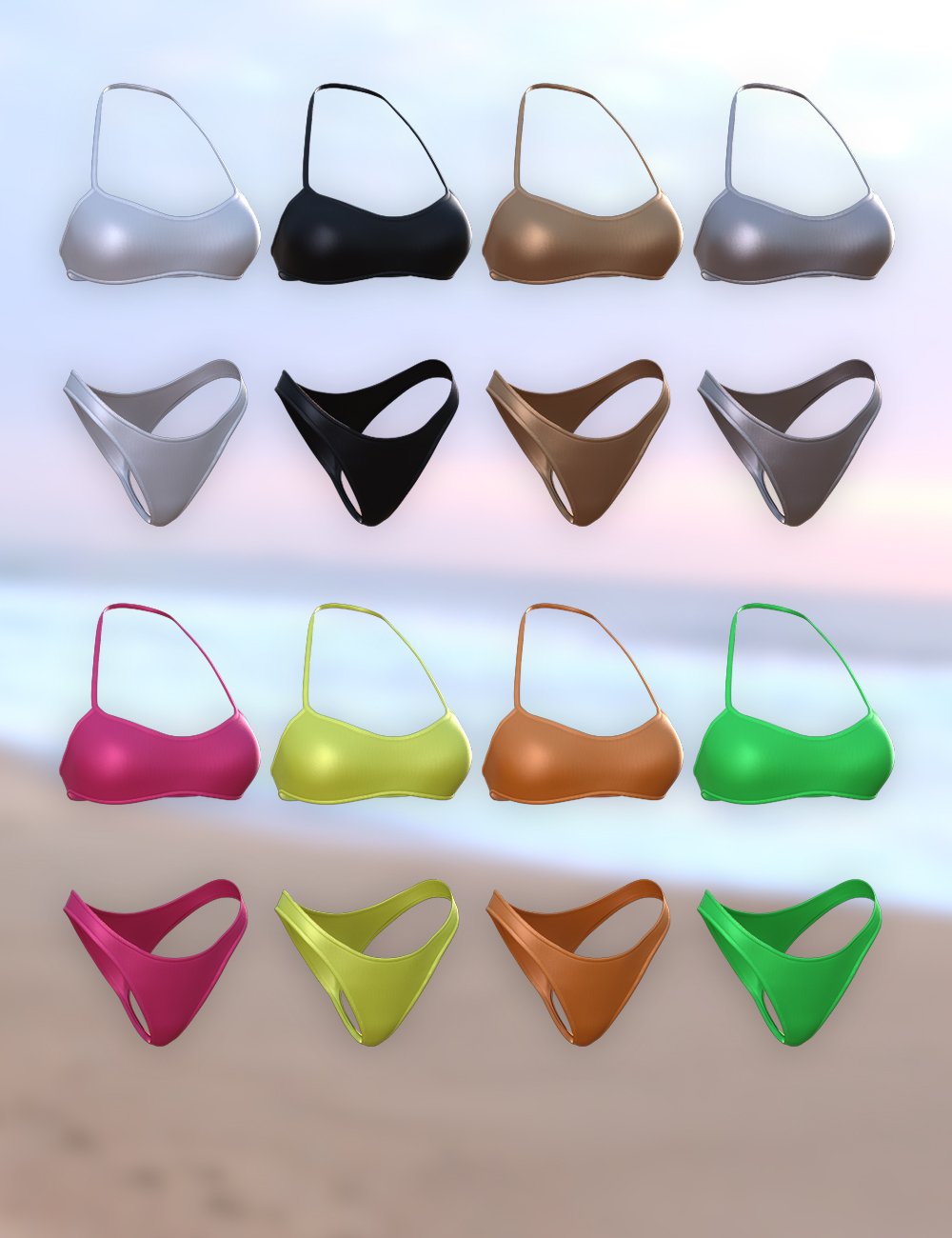 Isla Bikini for Genesis 8 Female(s) by: JessaiiDemonicaEvilius, 3D Models by Daz 3D