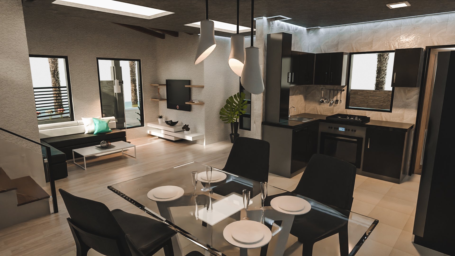 Corner Lot House | Daz 3D