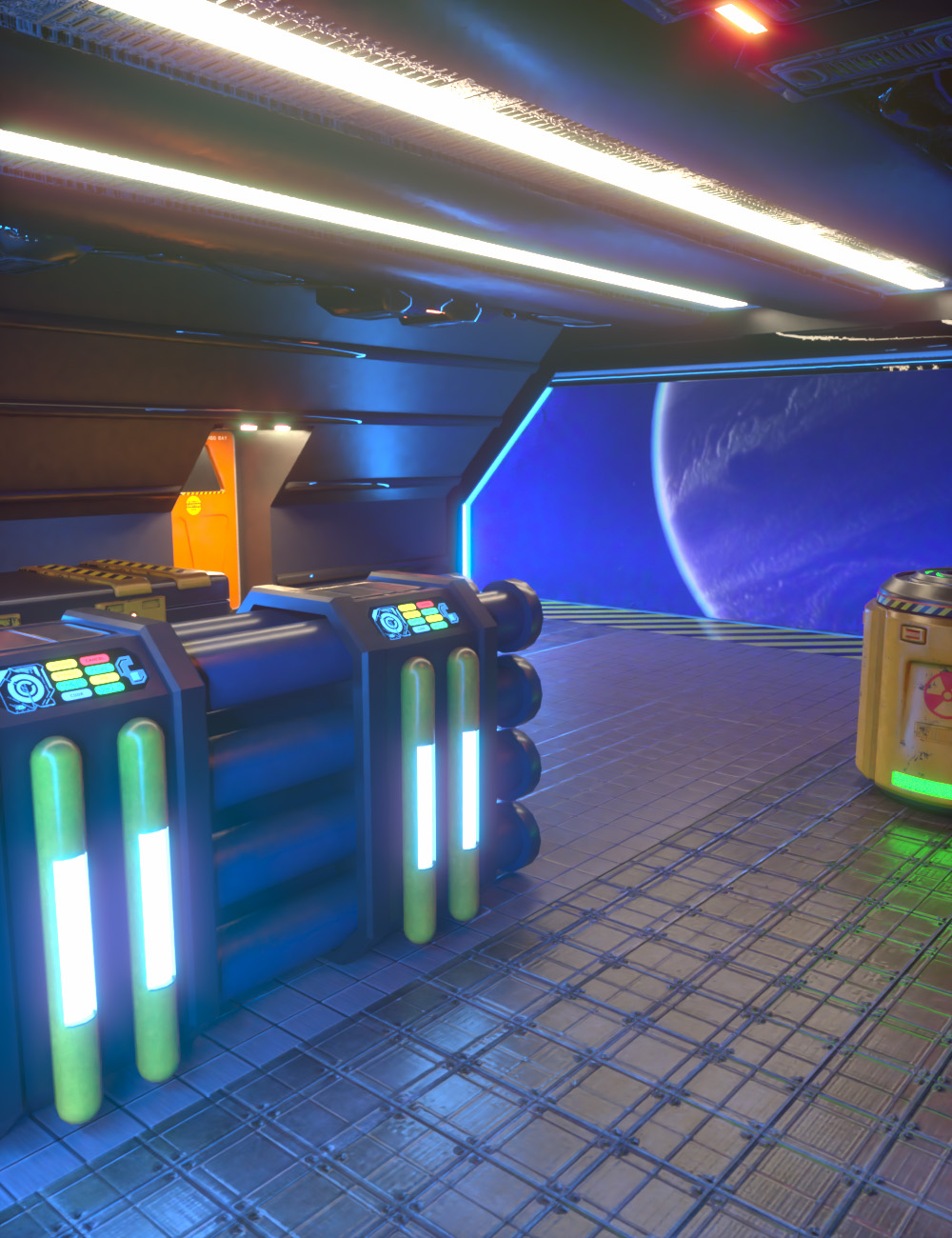 Sci-Fi Starship Cargo Hold Volume 1 Sci-Fi Starship Cargo Hold Volume 1 by: AcharyaPolina, 3D Models by Daz 3D