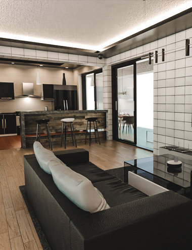 Modern Leisure House Modern Leisure House by: Tesla3dCorp, 3D Models by Daz 3D