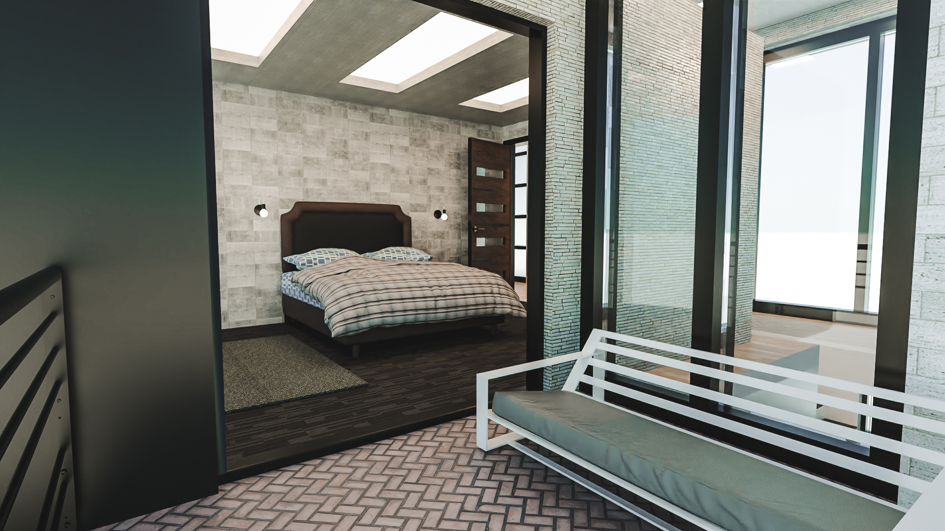 Modern Leisure House by: Tesla3dCorp, 3D Models by Daz 3D