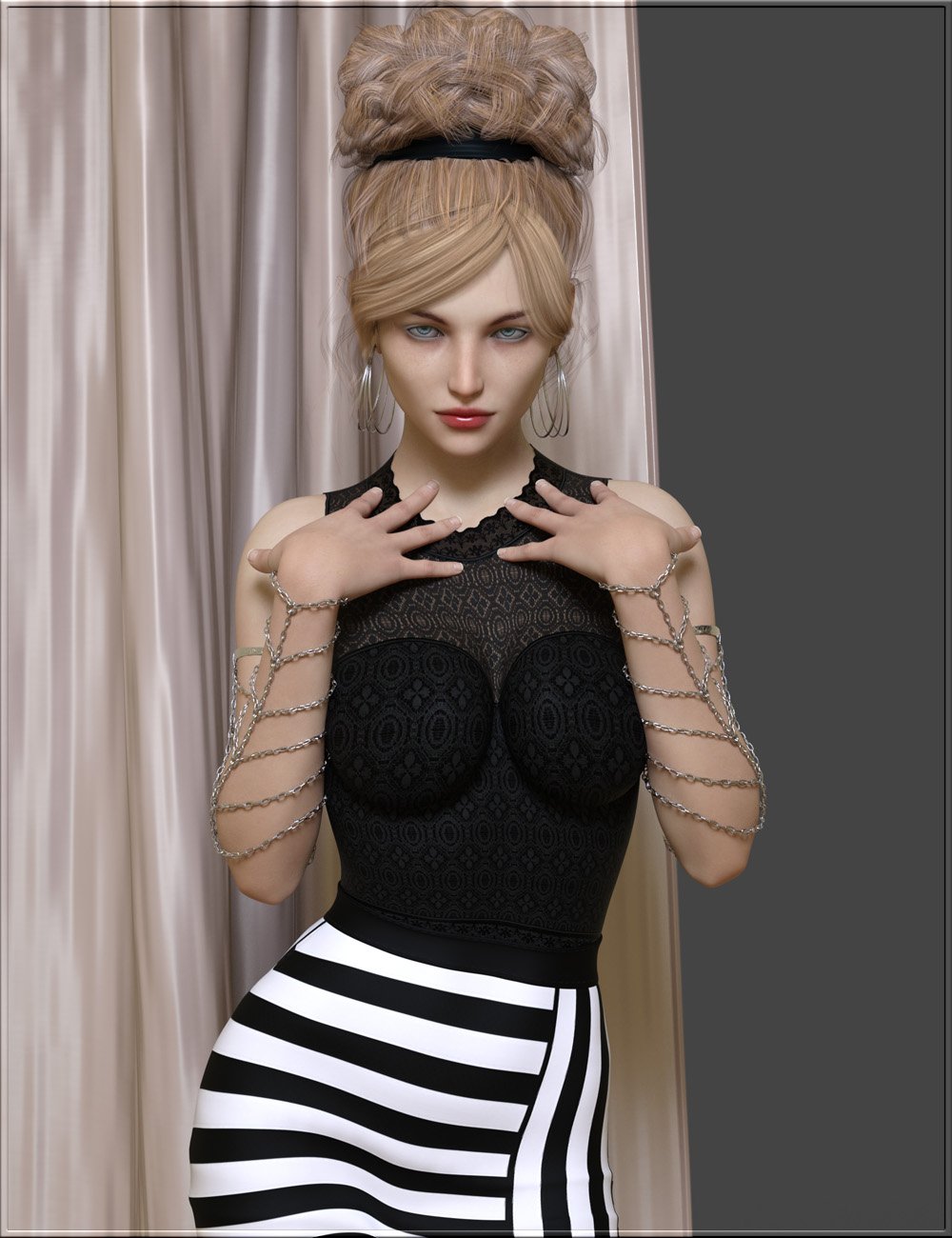 Sexy Skinz Lace Bodysuits Ii Daz 3d