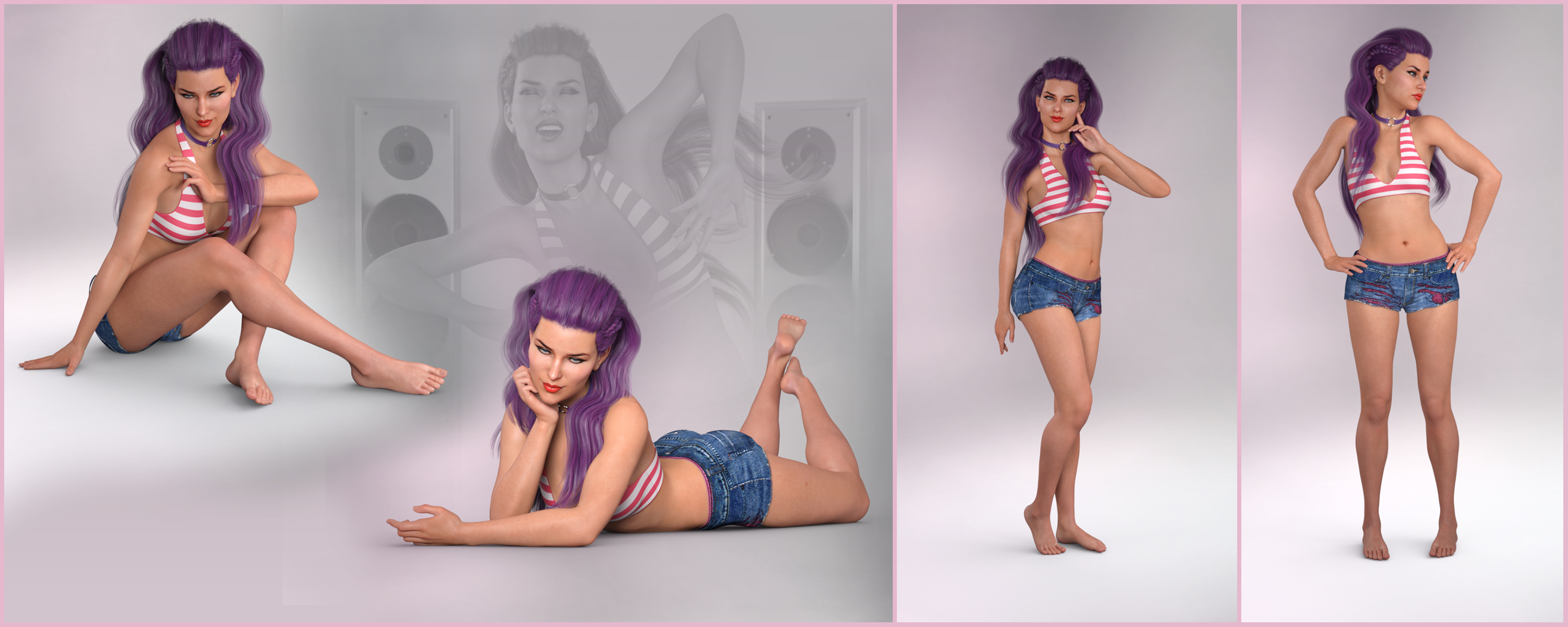 Z Flamboyant Poses for Genesis 8 Female and Babina 8 Z Flamboyant Poses for Genesis 8 Female and Babina 8 by: Zeddicuss, 3D Models by Daz 3D