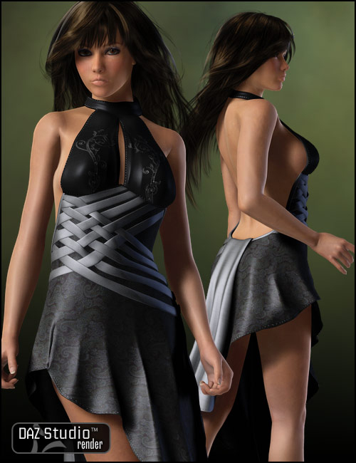 Evening Style Dress Textures by: outoftouch, 3D Models by Daz 3D