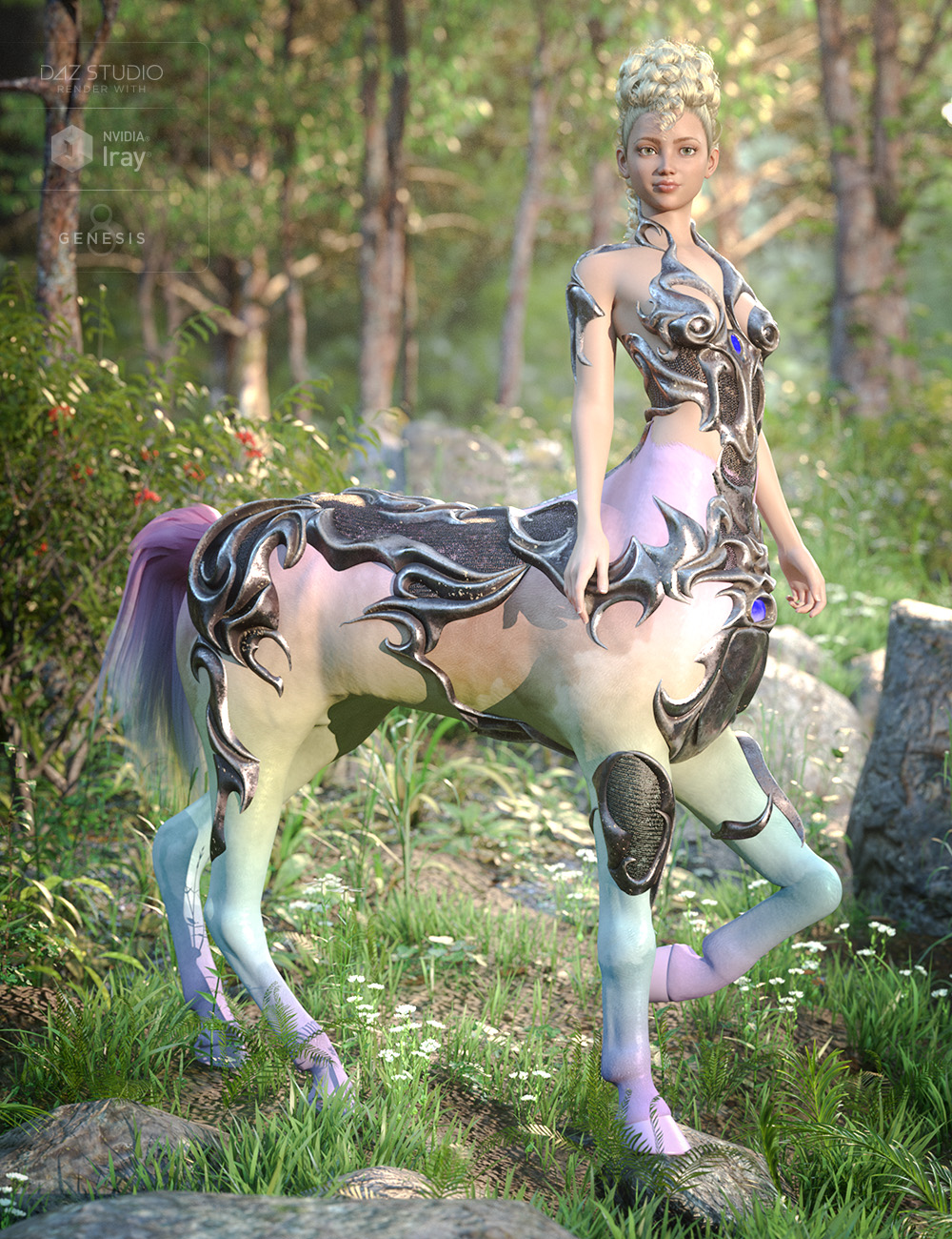 Forest Queen Outfit Textures by: Moonscape GraphicsSade, 3D Models by Daz 3D