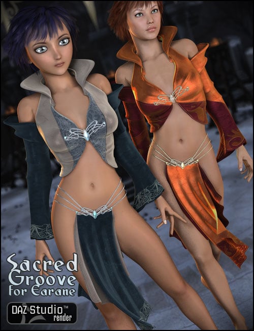 Sacred Groove for Earane by: Arien, 3D Models by Daz 3D