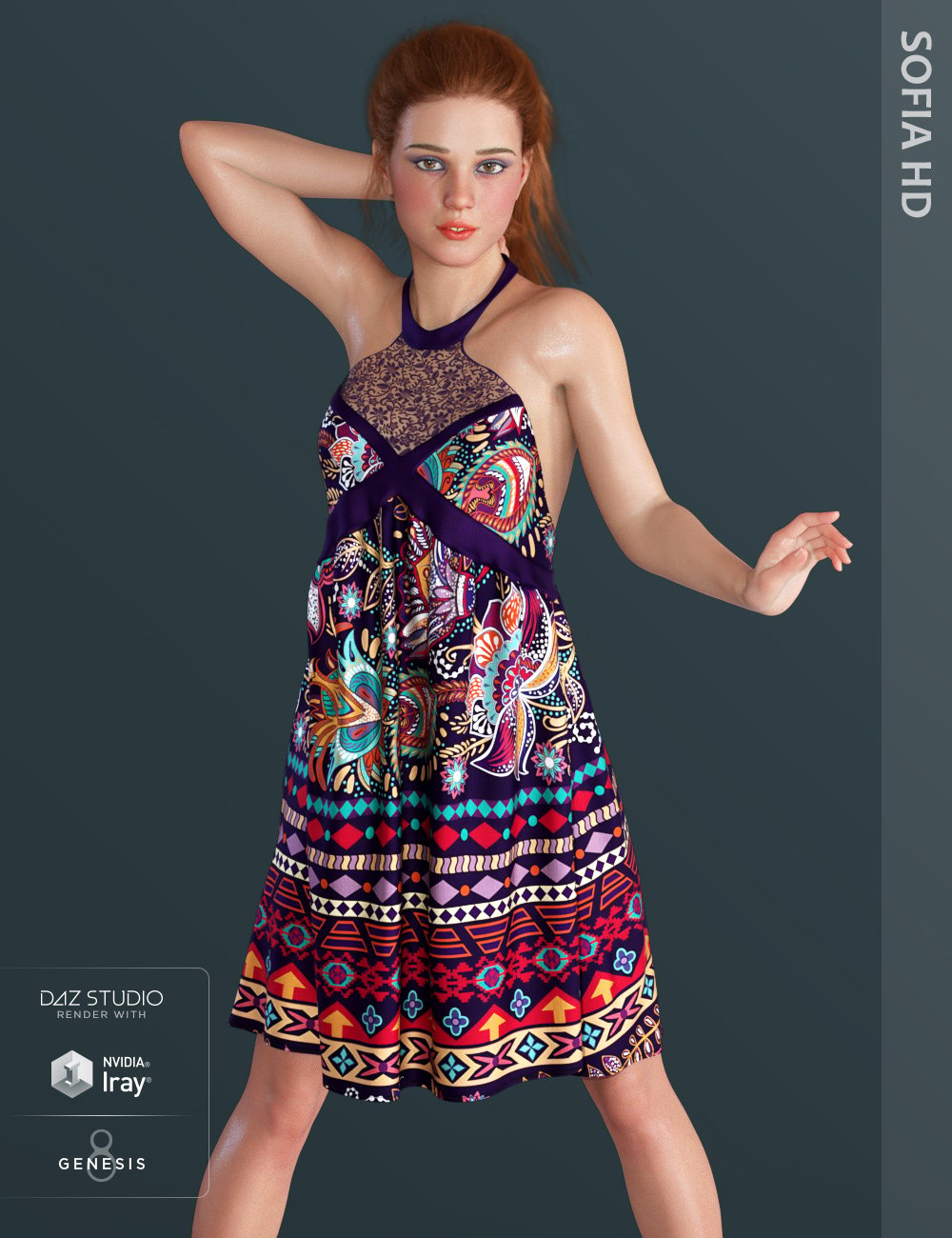 Sofia HD for Teen Jane 8 by: maelwenn, 3D Models by Daz 3D