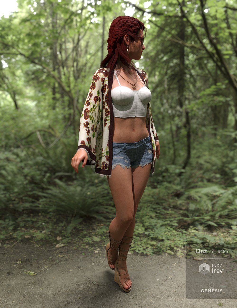 dforce Boho Style Outfit for Genesis 8 Female dforce Boho Style Outfit for Genesis 8 Female by: Sixus1 Media, 3D Models by Daz 3D