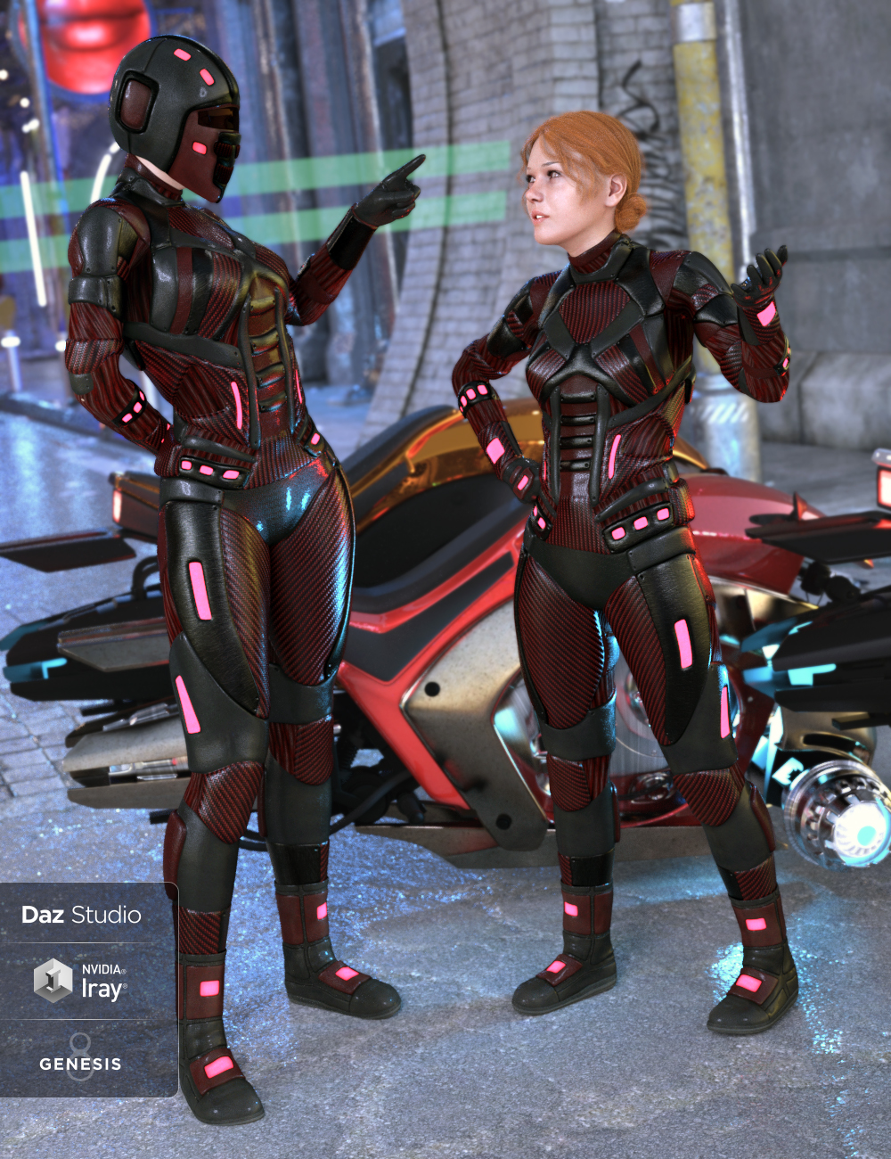 Scifi Angel Racer for Genesis 8 Female(s) Scifi Angel Racer for Genesis 8 Female(s) by: ArienNikisatez, 3D Models by Daz 3D