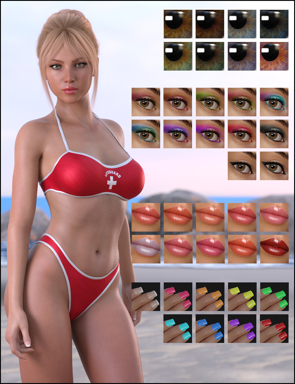 Isla for Genesis 8 Female by: JessaiiDemonicaEvilius, 3D Models by Daz 3D