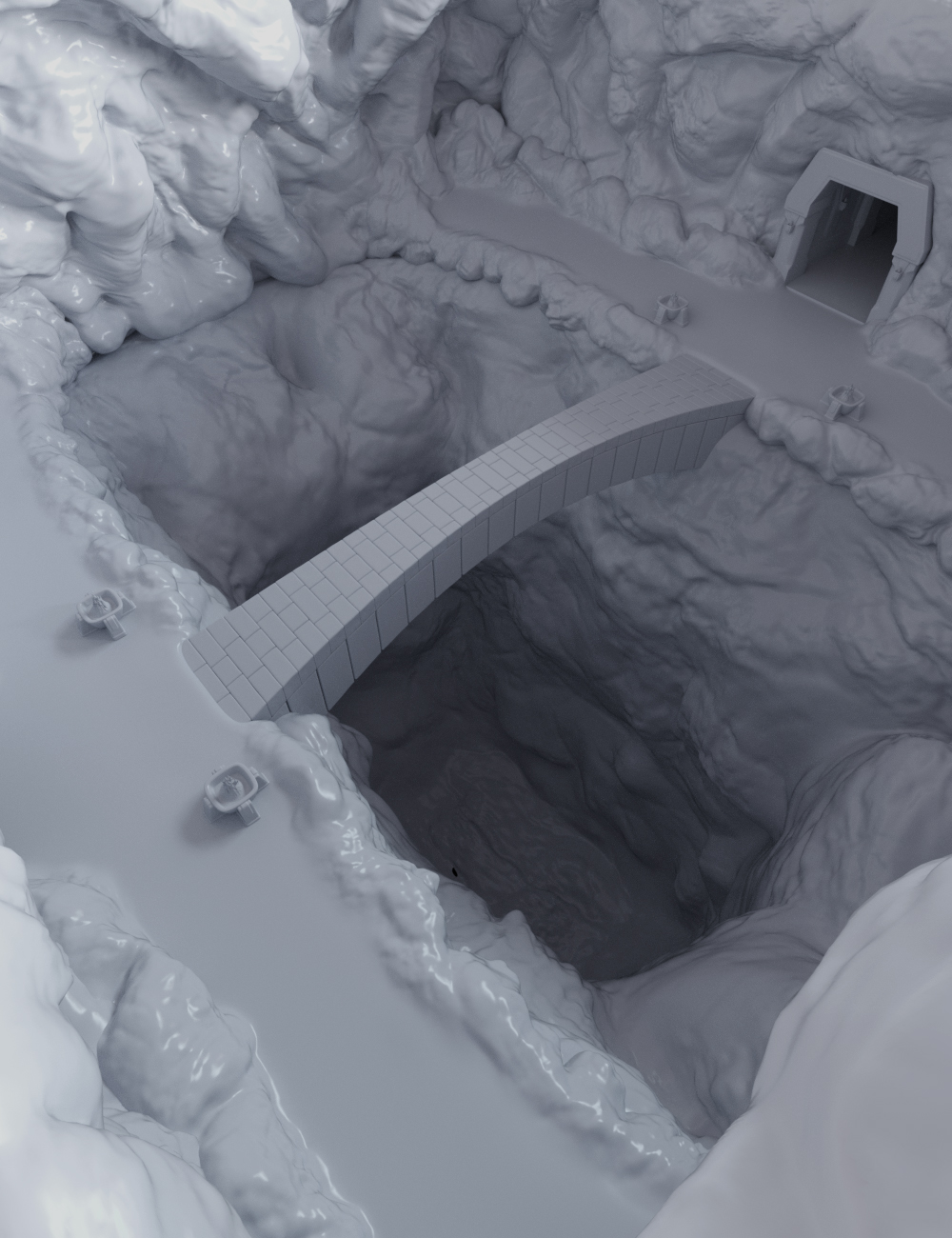 Beneath Fire Mountain by: Predatron, 3D Models by Daz 3D