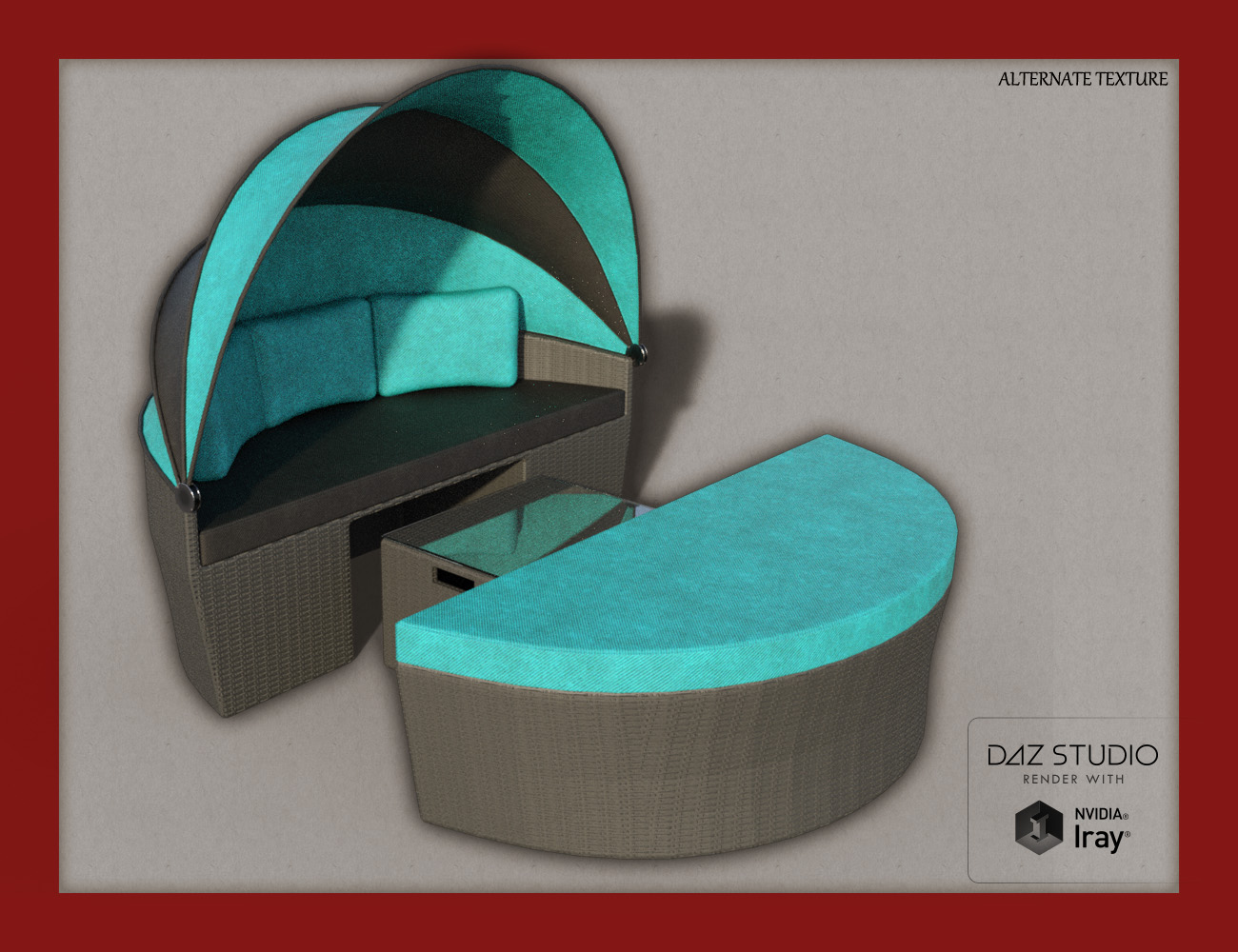 Contemporary Garden Furniture Set 01 Contemporary Garden Furniture Set 01 by: David BrinnenForbiddenWhispers, 3D Models by Daz 3D