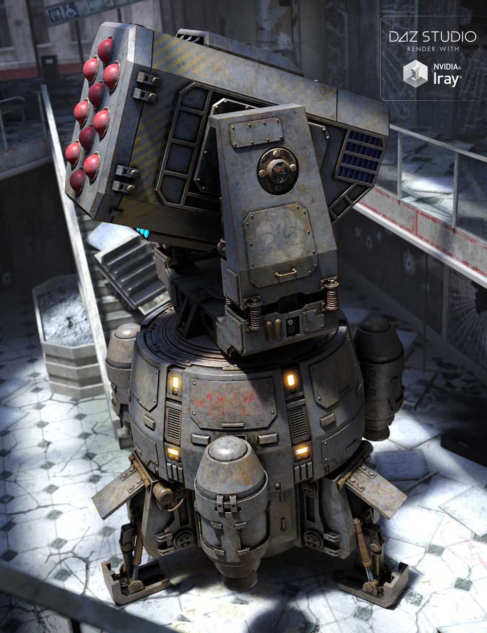 Rocket Platform: Sentinel Rocket Platform: Sentinel by: Moonscape GraphicsSade, 3D Models by Daz 3D