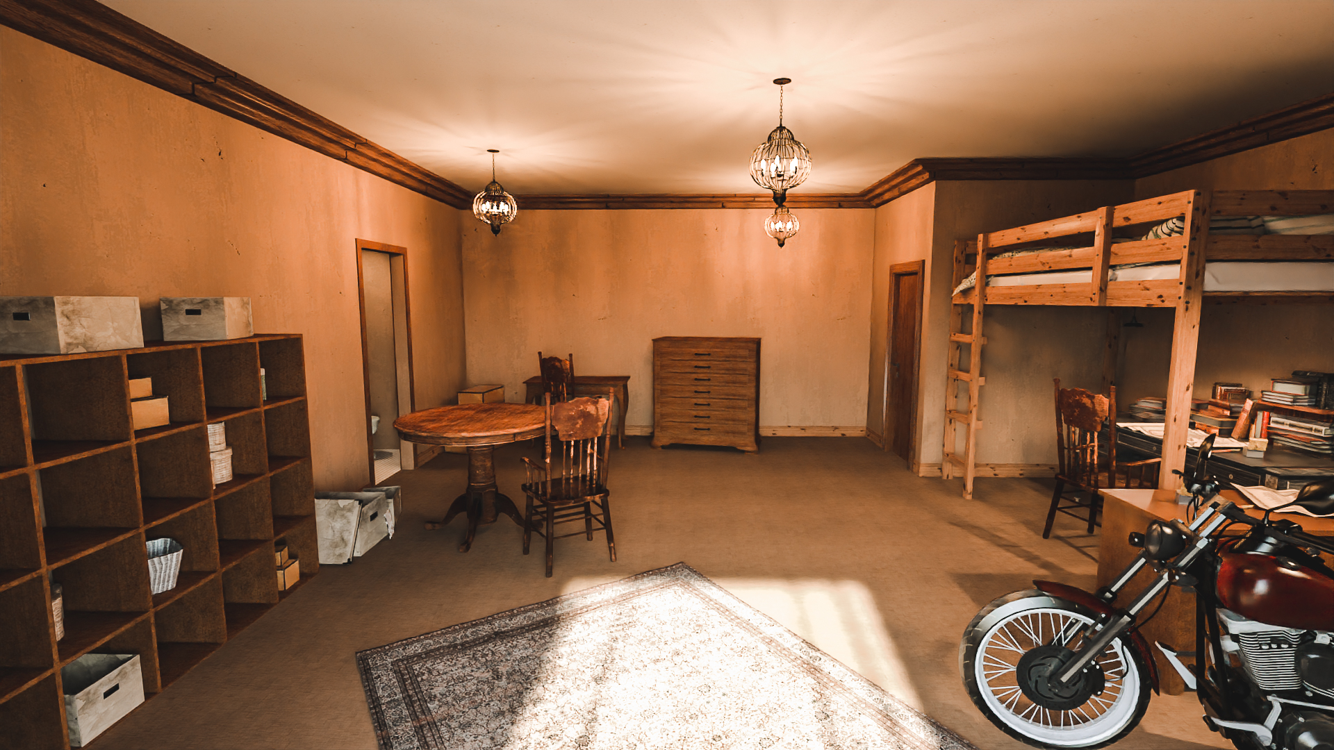 1920s Teenager Room by: Tesla3dCorp, 3D Models by Daz 3D