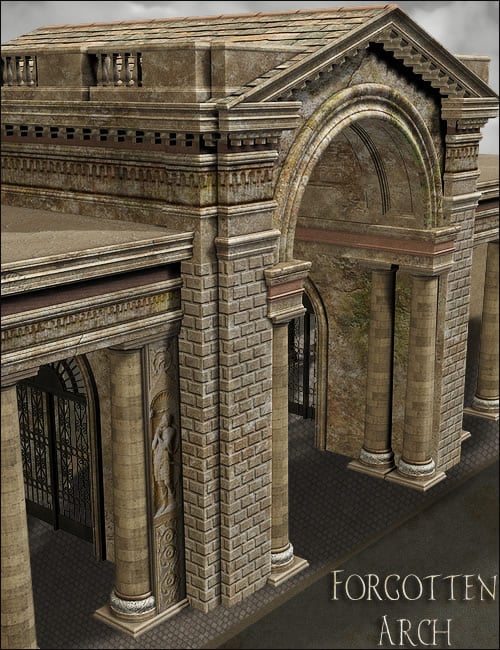 Forgotten Arch for Arcade di Janus by: , 3D Models by Daz 3D