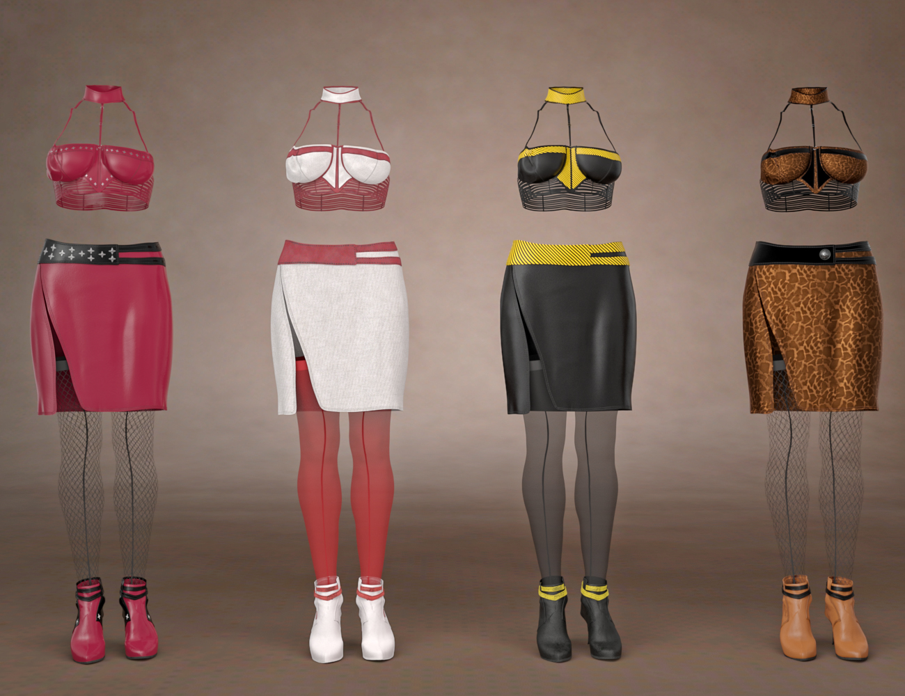 dForce Date Night Outfit Textures dForce Date Night Outfit Textures by: Moonscape GraphicsSade, 3D Models by Daz 3D
