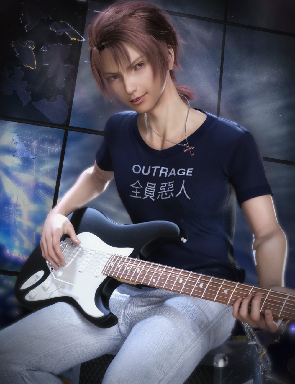 Yuzuru 8 Yuzuru 8 by: Crocodile Liu, 3D Models by Daz 3D