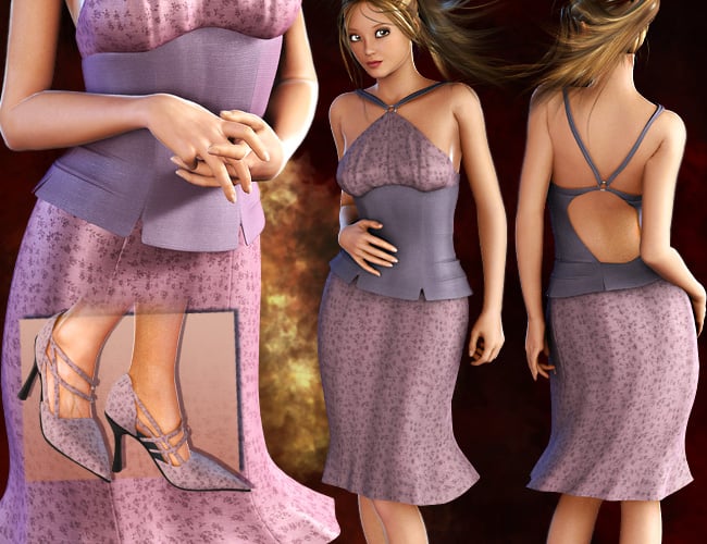 Casual Styles for Uptown Halter Casual Styles for Uptown Halter by: outoftouch, 3D Models by Daz 3D