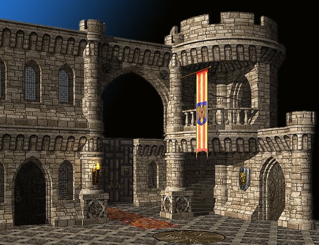 Vlad Castle by: , 3D Models by Daz 3D