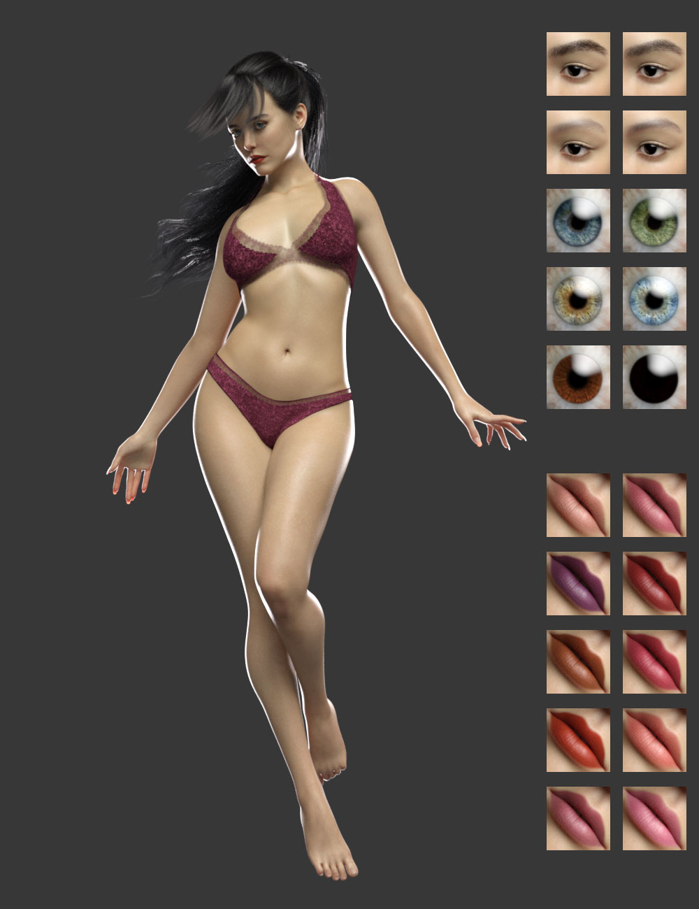 Lilianna HD for Genesis 8 Female by: Mousso, 3D Models by Daz 3D