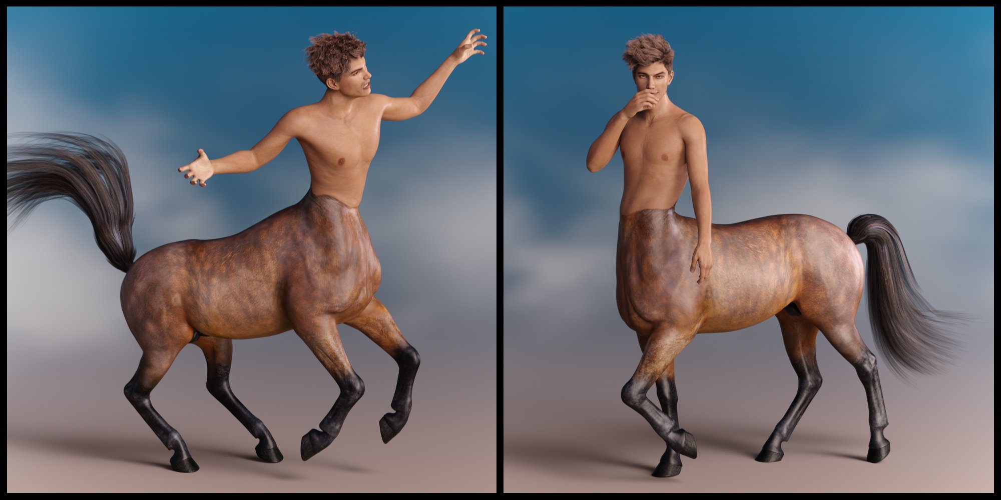 Adventurous Poses for Genesis 8 Male Centaur Adventurous Poses for Genesis 8 Male Centaur by: lunchlady, 3D Models by Daz 3D