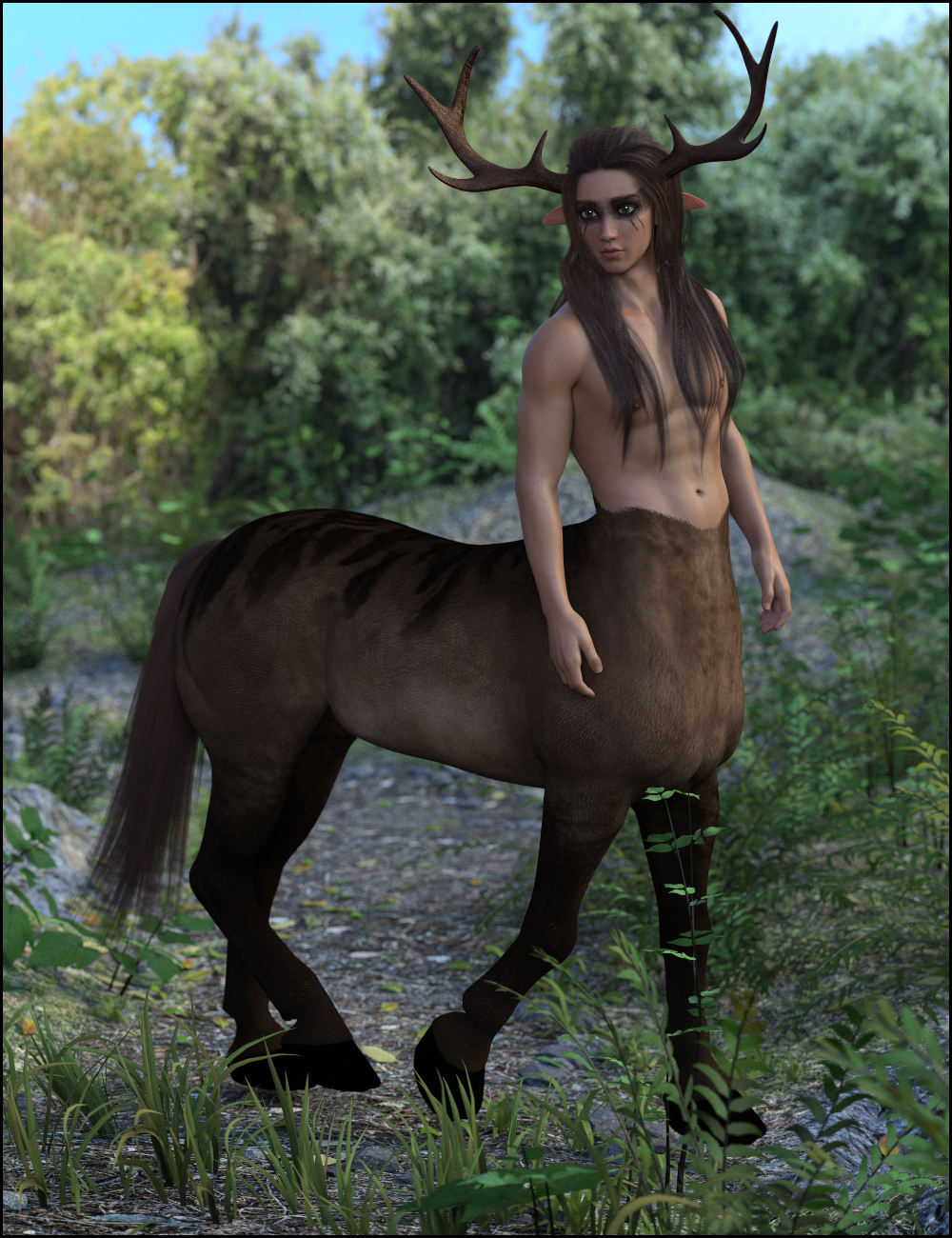 Ashwyn for Genesis 8 Male Centaur Ashwyn for Genesis 8 Male Centaur by: DemonicaEviliusJessaii, 3D Models by Daz 3D
