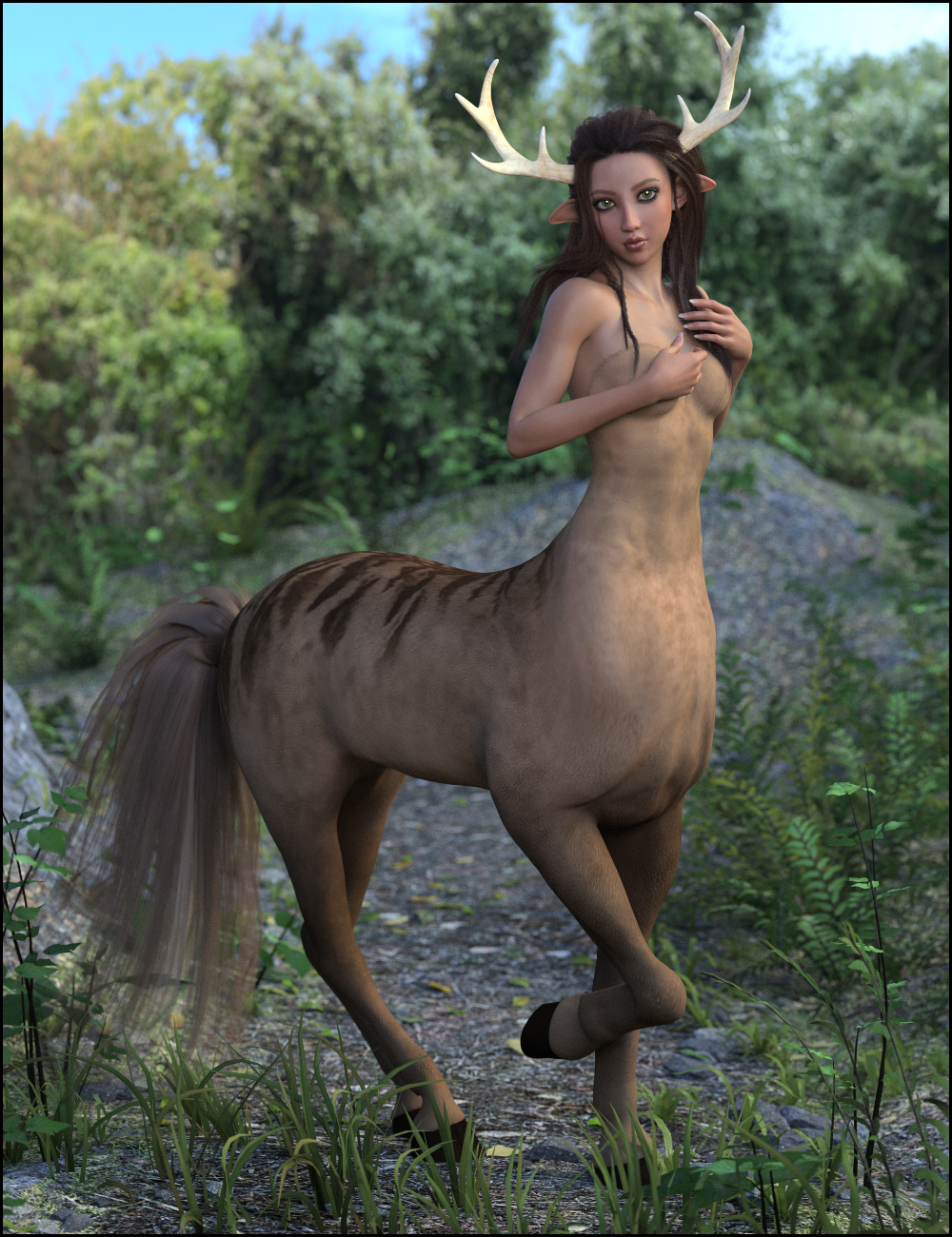 Oaklyn for Genesis 8 Female Centaur Oaklyn for Genesis 8 Female Centaur by: DemonicaEviliusJessaii, 3D Models by Daz 3D