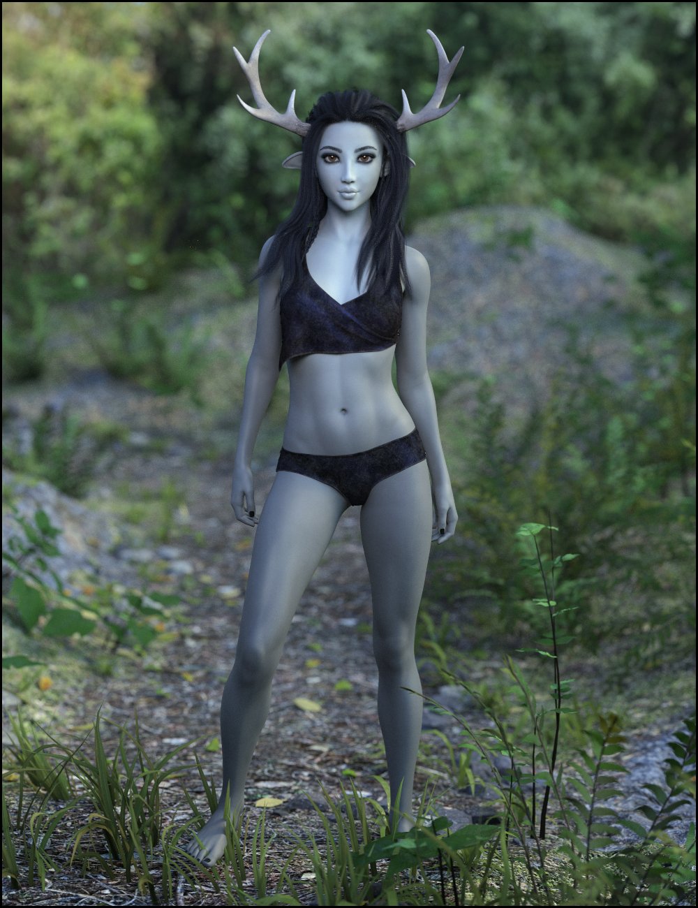 Oaklyn for Genesis 8 Female Centaur by: DemonicaEviliusJessaii, 3D Models by Daz 3D