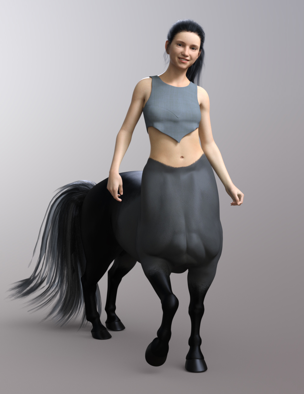 QX Equua for Genesis 8 Female Centaur by: Quixotry, 3D Models by Daz 3D