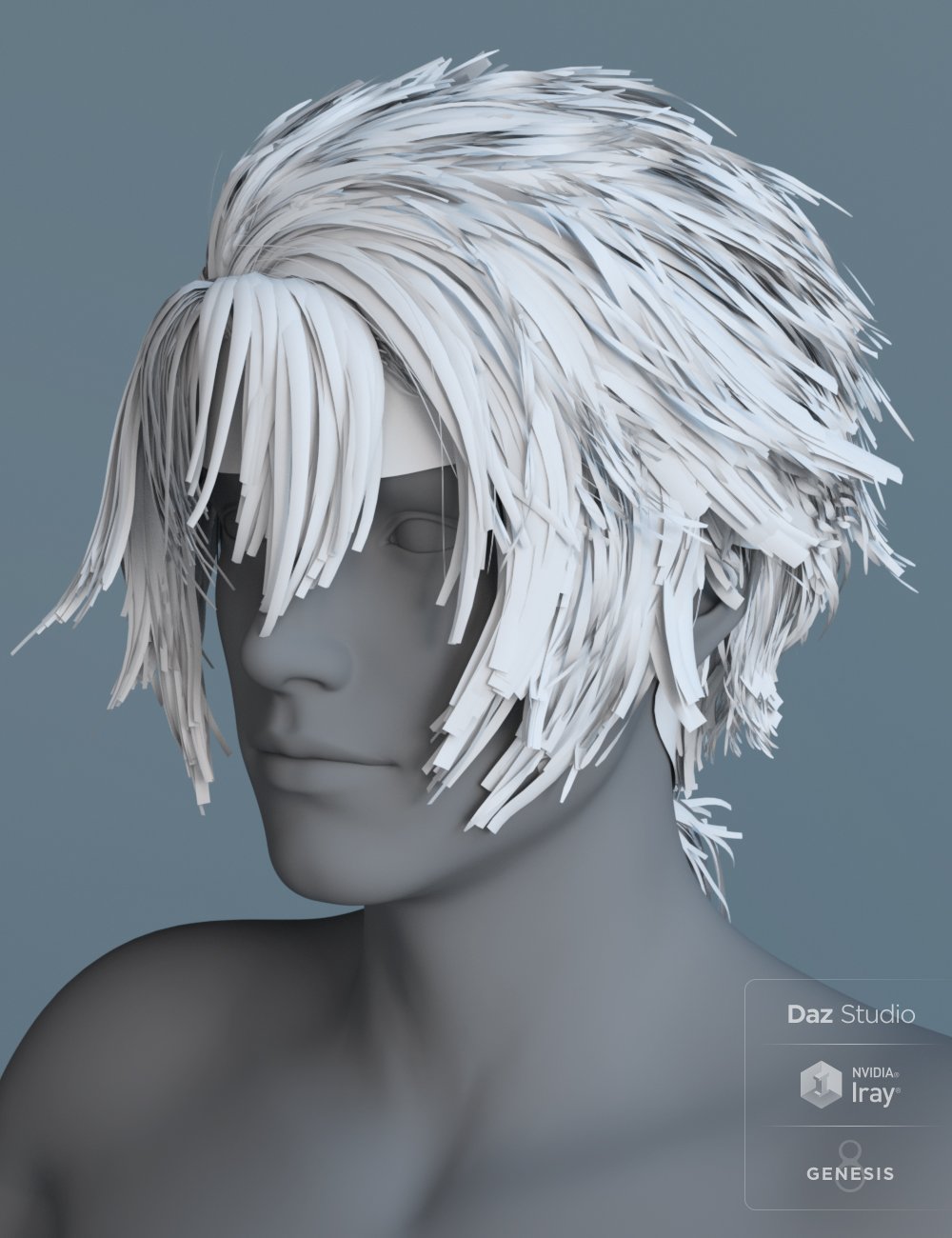 Yuzuru Hair for Genesis 8 Male(s) Yuzuru Hair for Genesis 8 Male(s) by: , 3D Models by Daz 3D