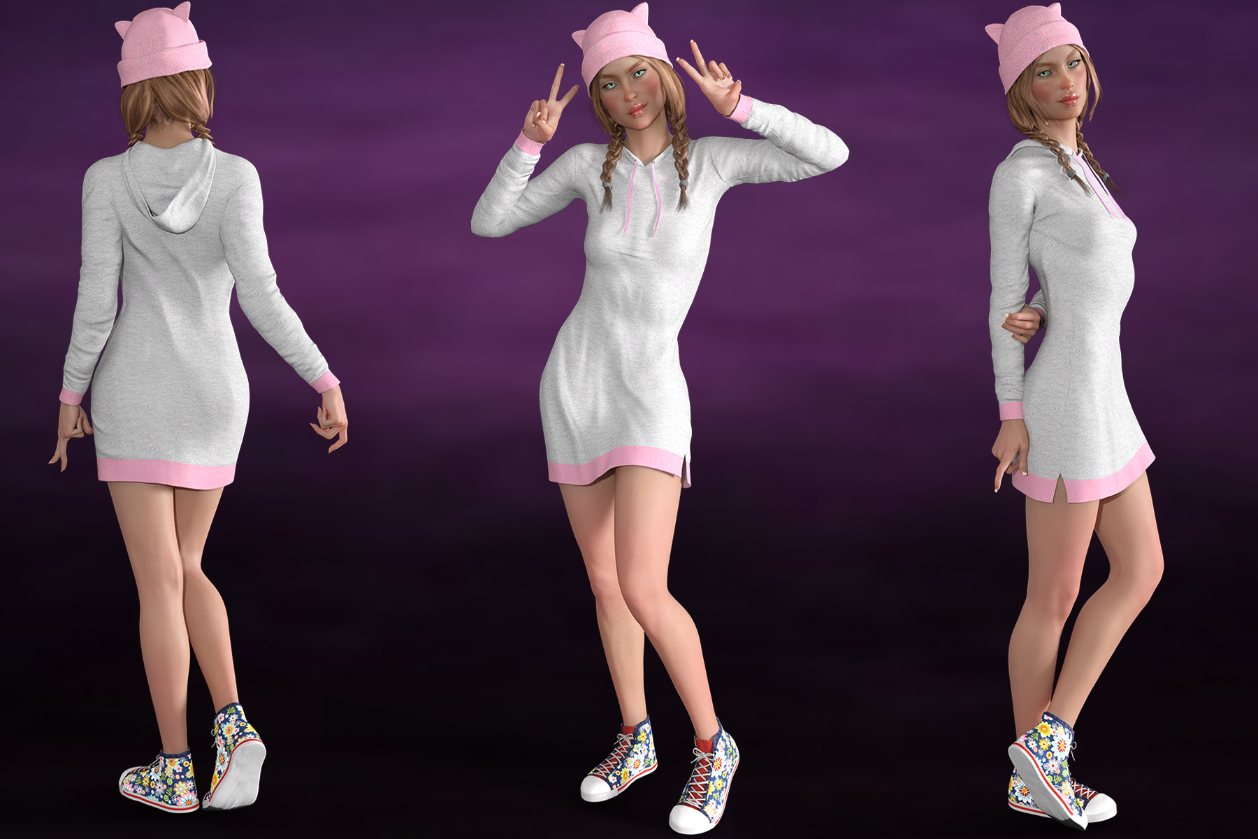 Rosey For Teen Raven 8 by: hotlilme74, 3D Models by Daz 3D