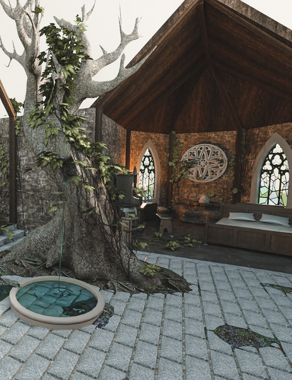 Nature's Room by: Tesla3dCorp, 3D Models by Daz 3D
